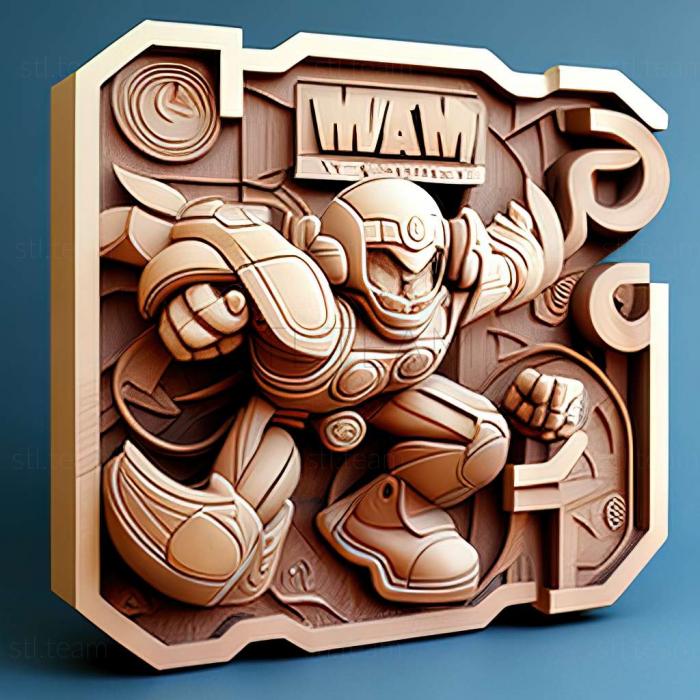 3D model Mega Man The Wily Wars game (STL)